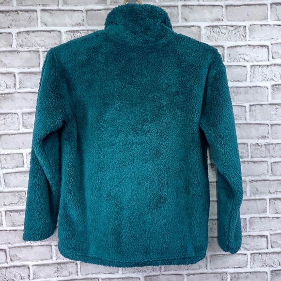 |•EDDIE BAUER•| Pretty Fleece Pullover Sweatshirt Size Large - Picture 2 of 10